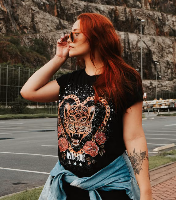 Saia Jeans Longa